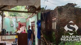 Rumah ambruk. l Istimewa