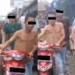 Sejoli remaja diarak karena disebut telah berzina. l Istimewa