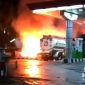 SPBU Cibolang Sukabumi terbakar. l Istimewa