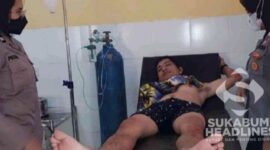 Wisatawan nyaris tewas di Pantai Karanghawu. l sukabumiheadlines.com