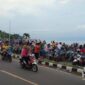 Suasana Pantai Karanghawu, Selasa (3/5/2022). l sukabumiheadlines.com