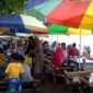 Wisatawan di RTH Citepus. l Istimewa