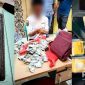 Pelaku dan barang bukti pungli tempat wisata di Sukabumi. l Istimewa