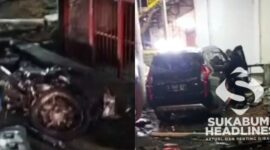 Pajero Sport dan motor Honda Legenda. l Istimewa