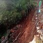 Tebing longsor di Parakansalak. l Istimewa