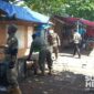 PKL Palabuhanratu ditertibkan petugas. l sukabumiheadline.com