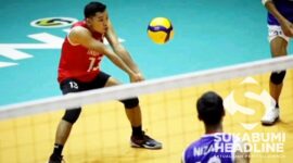 Irpan, LIbero Timnas Voli Putra. l Dok. Pribadi