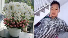 Edi Junaedi, pengusaha bunga asal Sukabumi. l Istimewa