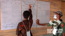 Petugas KPPS Pemilu. l Fery Heryadi