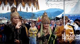 Suasana Hari Nelayan 2022 di Sukabumi. l sukabumiheadline.com