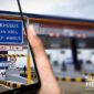 Gerbang tol tanpa tap e-money. l Istimewa