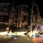 Truk kapur terguling di Cibadak. l Istimewa