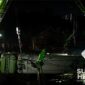 Evakuasi truk terguling di Cibadak. l sukabumiheadline.com