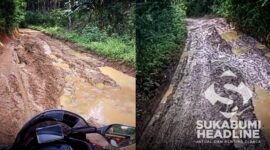 Jalan alternatif penghubung Pabuaran-Jampang Tengah. l Andriansyah