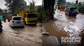 Ruas Jalan Babakan-Pangleseran Sukabumi. l Istimewa