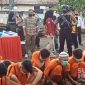Para tersangka terjaring Operasi Libas Lodaya Polres Sukabumi Kota. l Istimewa