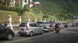 Kemacetan lalu lintas di Puncak Bogor. l Istimewa