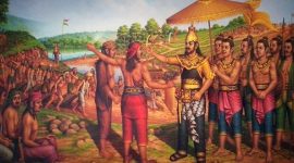 Ilustrasi Prabu Siliwangi dan pasukan. l Istimewa