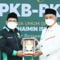 Ketum PKB Muhaimin Iskandar dan Ketum PKS Achmad Syaikhu. l Istimewa