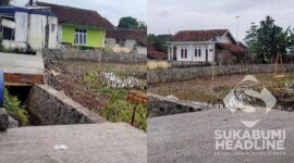 Pembangunan gudang di tengah pemukiman warga. l Istimewa