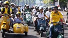 Vespa World Days 2022 di Bali. l Istimewa