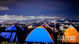 Bukit Cinta saat malam. l Sri Agustirasukma 