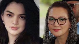 Ida Iasha saat muda dan kini. l Istimewa