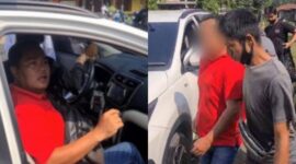 Terduga mengaku wartawan memeras Kepala SMKN 1 Kota Sukabumi. l Istimewa 