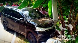 Toyota Avanza tabrak tiang listrik. l Istimewa