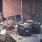 Rumah warga ambruk akibat pergerakan tanah. l Istimewa