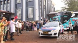Pelepasan calhaj asal Sukabumi. l Istimewa