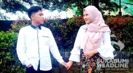 Yogi Muhammad Syaputra bersama istrinya. l Istimewa