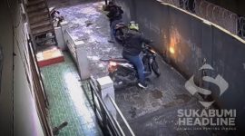Maling motor di Nyomplong Sukabumi. l Istimewa 