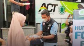 Salah satu kegiatan ACT. l @aksicepattanggap