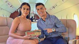 Cristiano Ronaldo dan Georgina Rodriguez. L Istimewa 