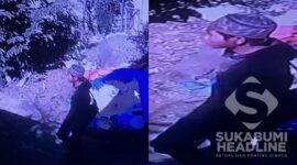 Maling di Cikembar terekam CCTV. l Istimewa