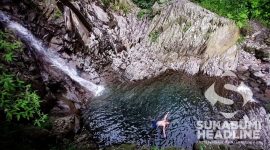 Curug Citaman di Cicurug, Sukabumi. l @udaindra