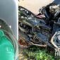 Engkus, korban lakalantas tunggal. l Istimewa