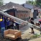 Tiang listrik di Palabuhanratu roboh. l Istimewa