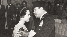 Bung Karno dan Ratna Sari Dewi. l Istimewa