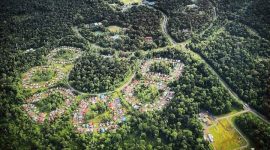 Pemandangan Kota Kuala Kencana dari udara. l Istimewa 