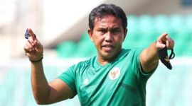 Pelatih Timnas U-16, Bima Sakti. l Istimewa 