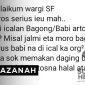 Pertanyaan warganet Sukabumi. l Istimewa 