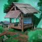 Miniatur bangunan karya Endra Ardiansyah. l Istimewa 