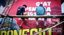 Mural karya pemuda Kadudampit. l Dery Muhammad 