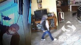 Wanita mencuri di tempat kos. l Istimewa