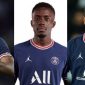 Presnel Kimpembe,  Idrissa Gana Gueye dan Abdou Diallo. l Istimewa