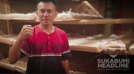 Pengusaha tempe asal Bojonggenteng, Cecep Badrudin. l Istimewa