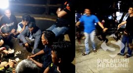 Pelaku judi sabung ayam diamankan Polsek Nagrak. l Istimewa 