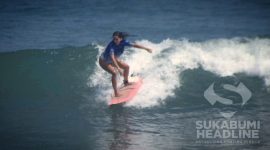 Spot surfing Pantai Cimaja. l Istimewa 